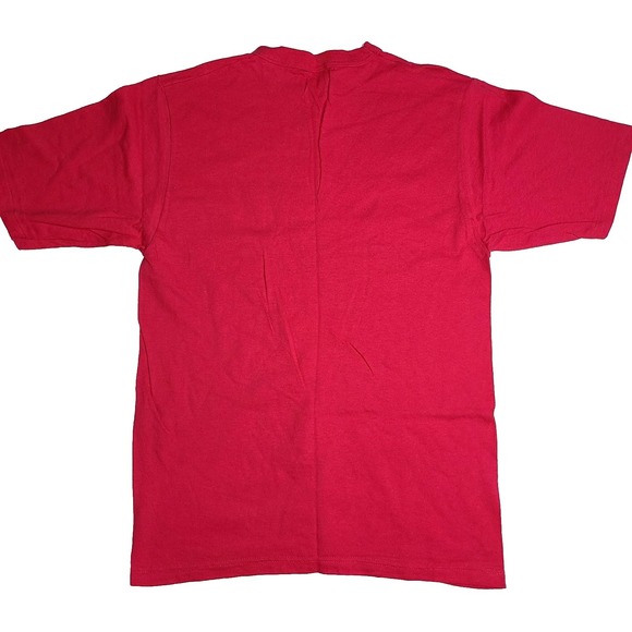 Vintage Champion T Shirt Pink Blank Size Medium Made in‎ USA Single Stitch - Picture 2 of 5